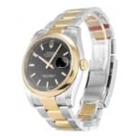 Rolex Datejust Yellow Gold Black Dial 116203 Oyster Replica - 图片 2