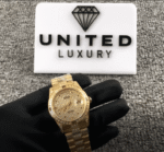 Rolex Datejust 116625 Yellow Gold Diamond Dial Iced Out Replica - 图片 3