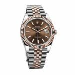 Rolex Datejust 126331 Everose Gold Automatic Chocolate Dial Jubilee Replica - 图片 2