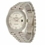 Rolex Day-Date 40 228239 EW Stainless Steel White Gold Dial Oyster Replica - 图片 2