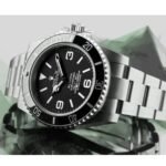 Rolex Submariner 6190 Blaken Black Dial Replica - 图片 4