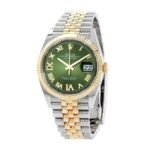 Rolex Datejust 126283RBR Green Roman Dial Replica - 图片 2