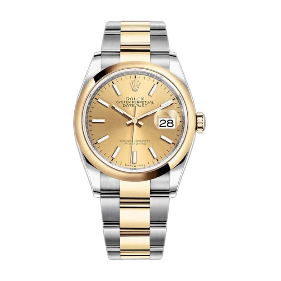 rolex-datejust-126303-40mm-steel-gold-automatic-champagne-dial.jpg Rolex 126303 Oyster Replica - 图片 1