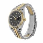 Rolex Datejust 126333 Yellow Gold & Steel Black Dial Jubilee Replica - 图片 2