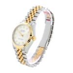 Rolex Datejust 278273 Steel And Yellow Gold Silver With Diamond Dial Replica - 图片 2