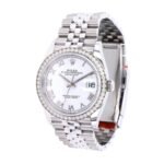 Rolex Datejust 36 126284RBR-0018 White Roman Dial Jubilee Replica - 图片 2