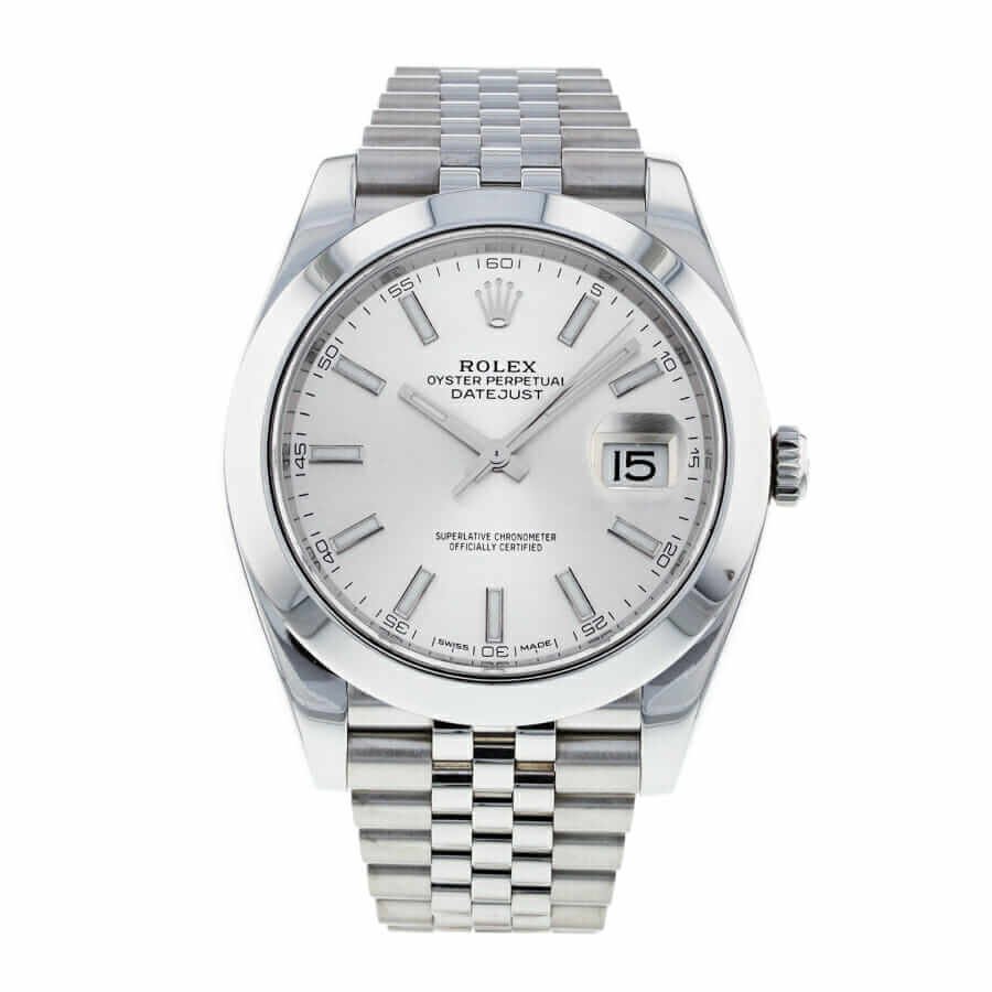 rolex-datejust-oyster-datejust-ii-steel-white-gold-126234-blue-dial-replica-1-2.jpg Rolex Datejust 126334 Silver Dial Replica - 图片 1
