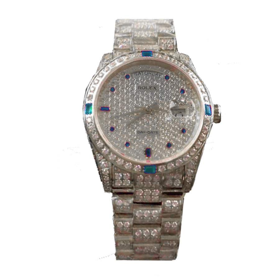 rolex-datejust-white-gold-diamond-dial-iced-out-116625-replica.jpg Rolex Datejust Oyster Diamond Replica - 图片 1