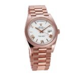 Rolex Day-Date 228235 KW Rose Gold White Dial Replica - 图片 2