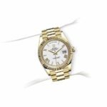 Rolex Day-Date II Collection Gold Silver White Dial 218238 Replica - 图片 4
