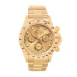 Rolex Daytona Cosmograph Yellow Gold Dial 116528 Oyster Replica