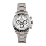 Rolex Daytona Ceramic Bezel White Dial 116500ln-0001 Oyster Replica