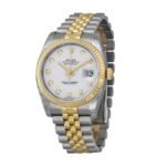 Rolex Datejust 16233 Steel Gold Mother of Pearl Replica - 图片 2