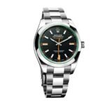 Rolex Milgauss Black Dial Green Crystal M116400GV-0001 Oyster Replica - 图片 2