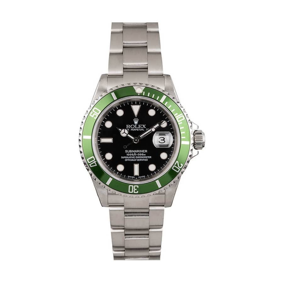 rolex-submariner-date-kermit-16610lv-replica.jpg Rolex Submariner Date Black Replica - 图片 1