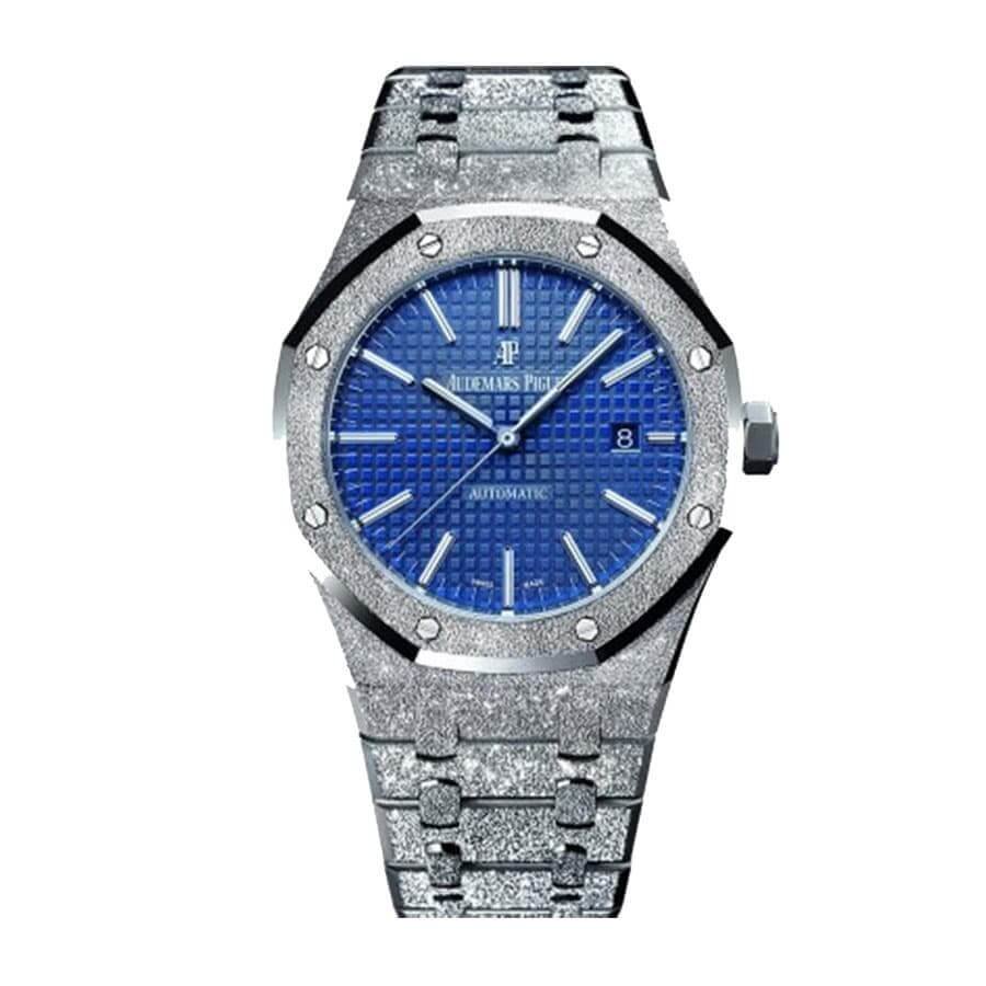 audemars-piguet-royal-oak-frosted-gold-blue-dial-automatic-15410bc-replica.jpg Frosted AP Blue Replica - 图片 1